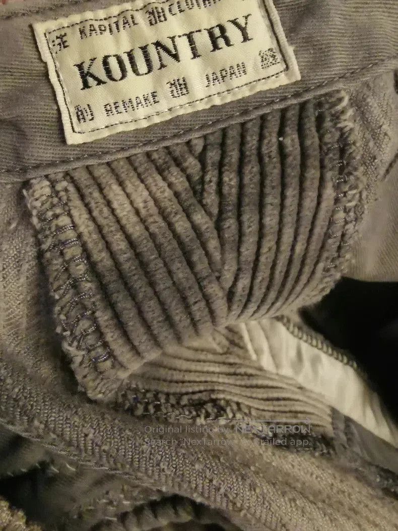 Kapital KAPITAL Heavyweight Corduroy Patchwork Pants . Size US 40 / EU 56 - 6 Thumbnail