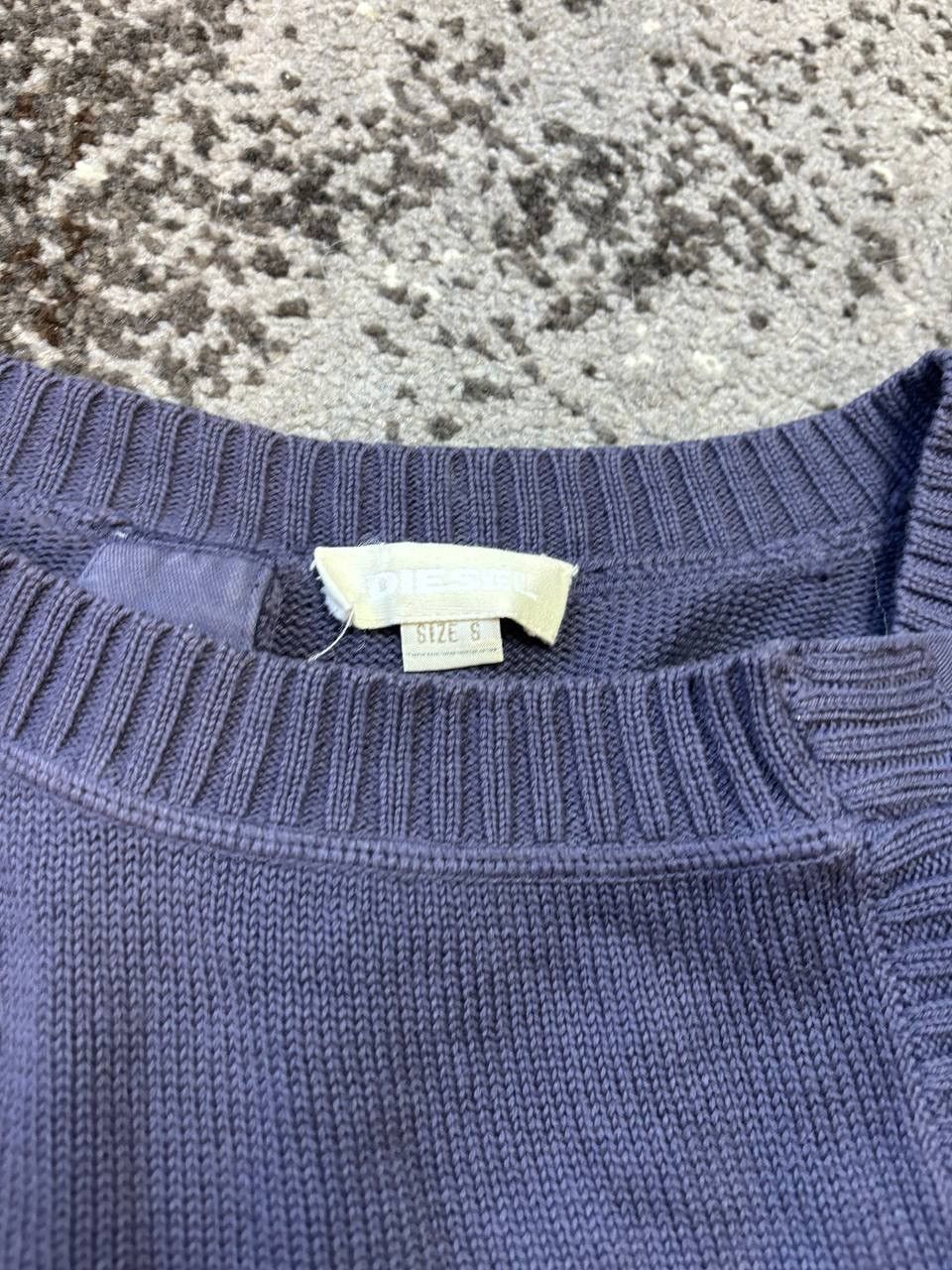 Diesel × Vintage Vintage Y2K Diesel 1978 Avantgarde Knitted Japanese Sweater Size S / US 4 / IT 40 - 4 Thumbnail