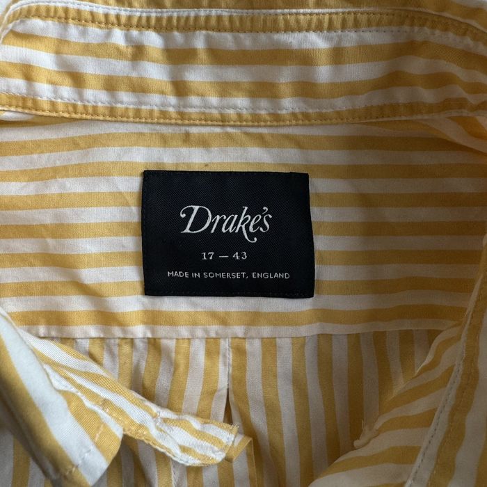 Drakes Drakes Long Sleeve Oxford Button Down | Grailed