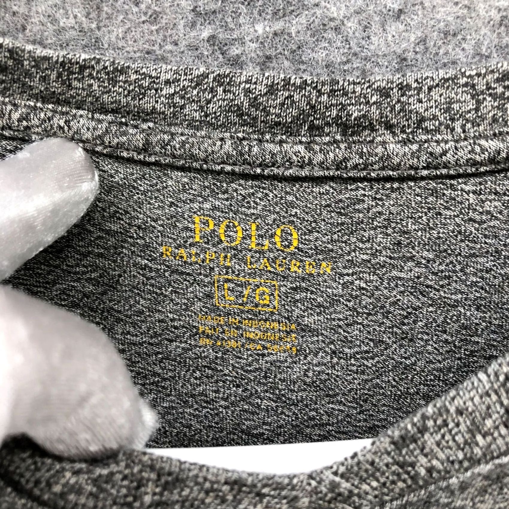 Polo Ralph Lauren Polo Ralph Lauren T Shirt Mens L Gray Short Sleeve Crewneck Pony Logo Size US L / EU 52-54 / 3 - 6 Thumbnail