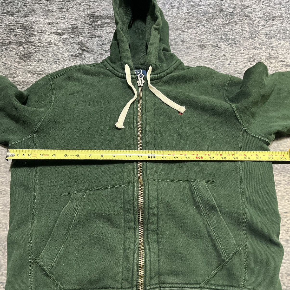Polo Ralph Lauren VINTAGE POLO RALPH LAUREN SMALL PONY GREEN ZIP UP HOODIE Size US M / EU 48-50 / 2 - 8 Thumbnail