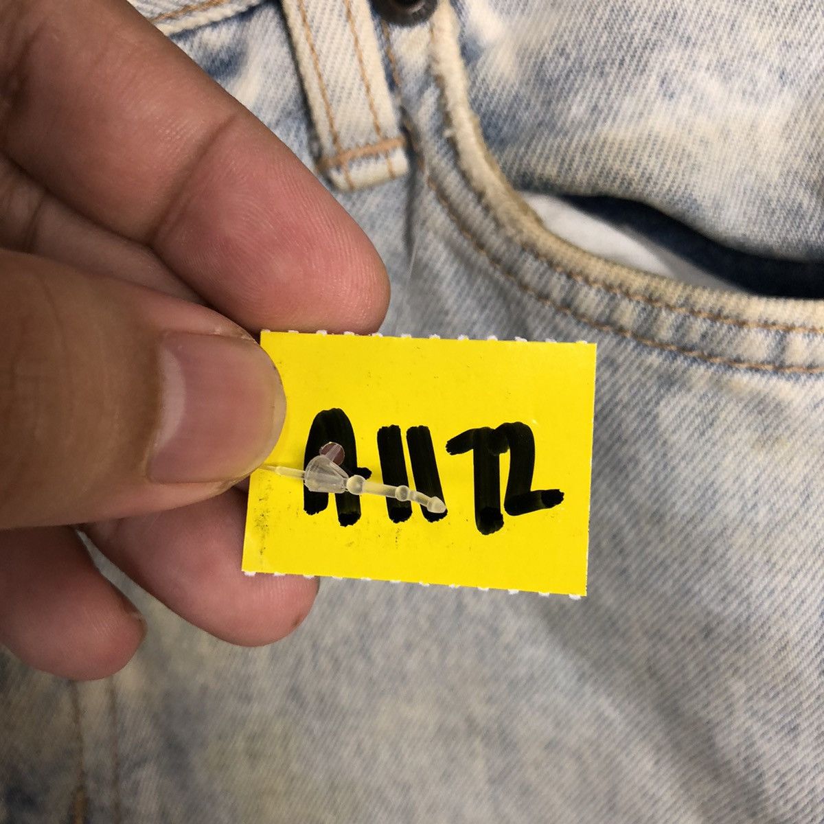 Edwin Edwin faded Blue vintage Denim Pants #A1172 Size US 28 / EU 44 - 10 Thumbnail