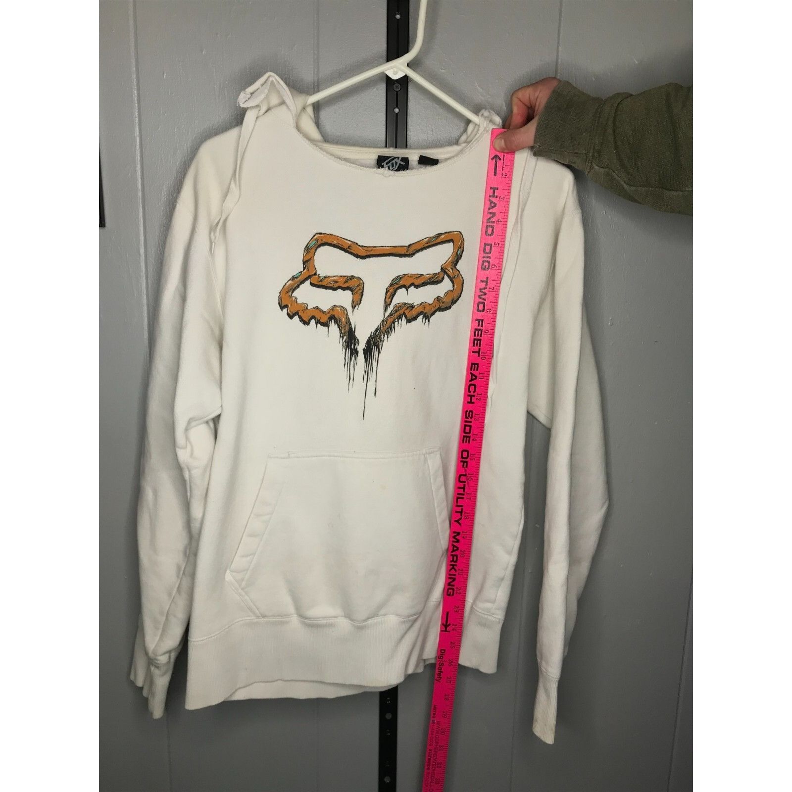 Fox Racing Y2K Fox Racing Motocross Full Zip Hoodie Faded Black Size MD Size US M / EU 48-50 / 2 - 6 Thumbnail