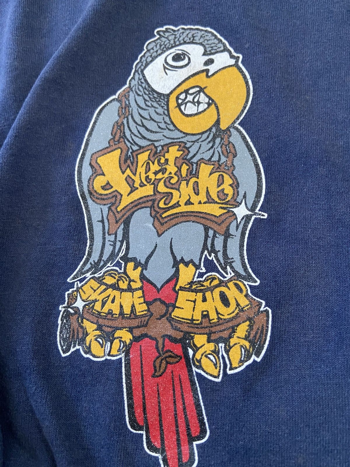 Hook-Ups × Vintage Vintage Westside Skate Shop T-Shirt Size US M / EU 48-50 / 2 - 7 Thumbnail