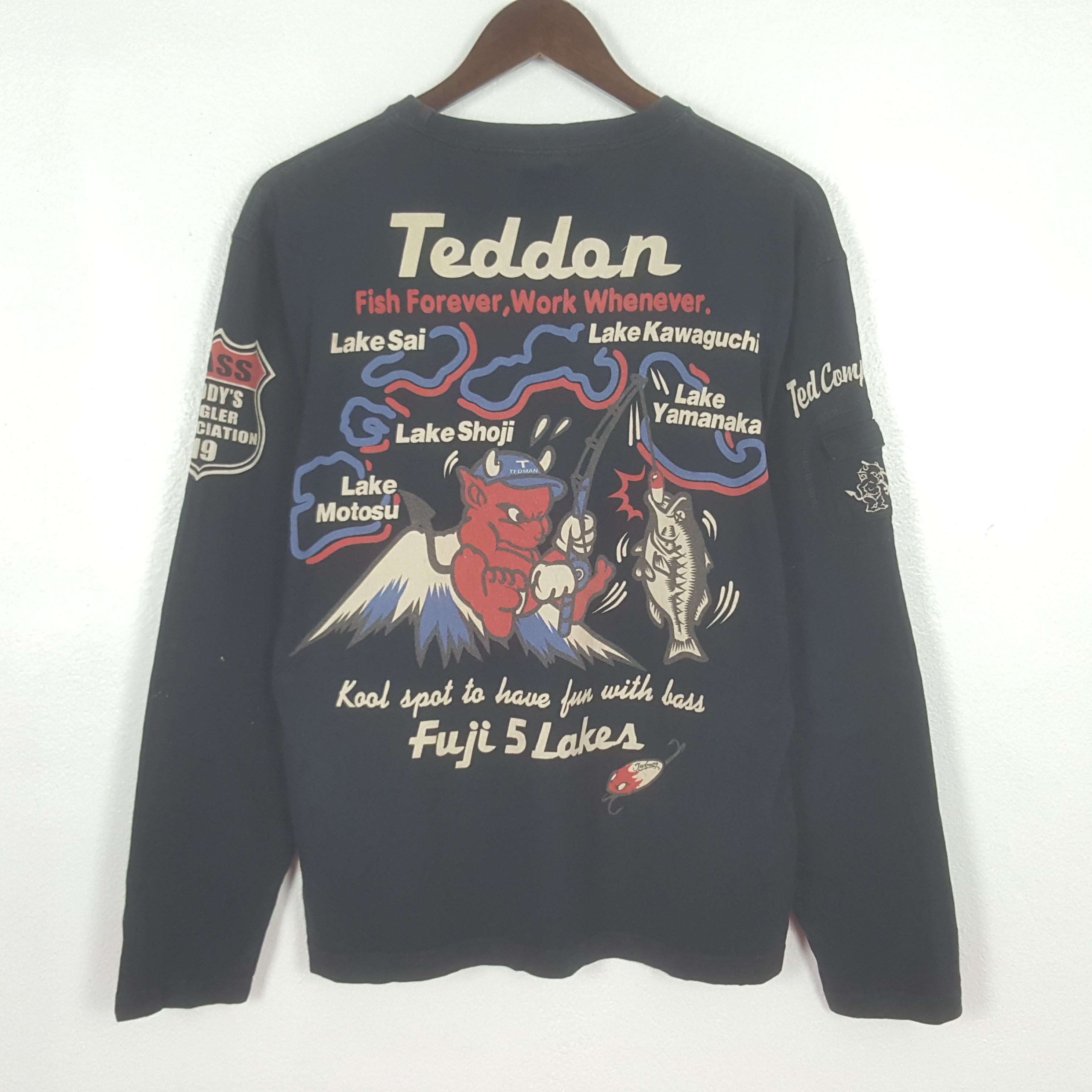Japanese Brand Vintage Ted Company Fuji 5 Lakes T-shirt Size US M / EU 48-50 / 2 - 1 Thumbnail