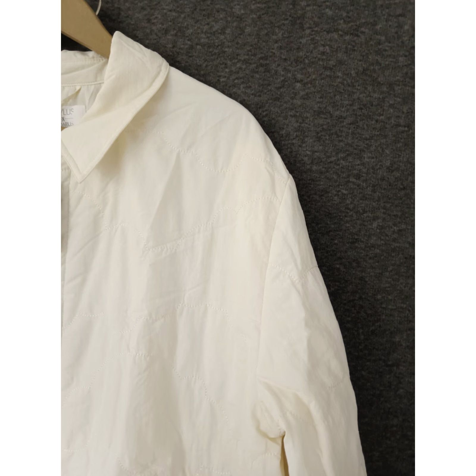 Vintage Stylus x LaDarius Campbell Men's Jacket PUFF Ivory Pockets Size US L / EU 52-54 / 3 - 7 Thumbnail