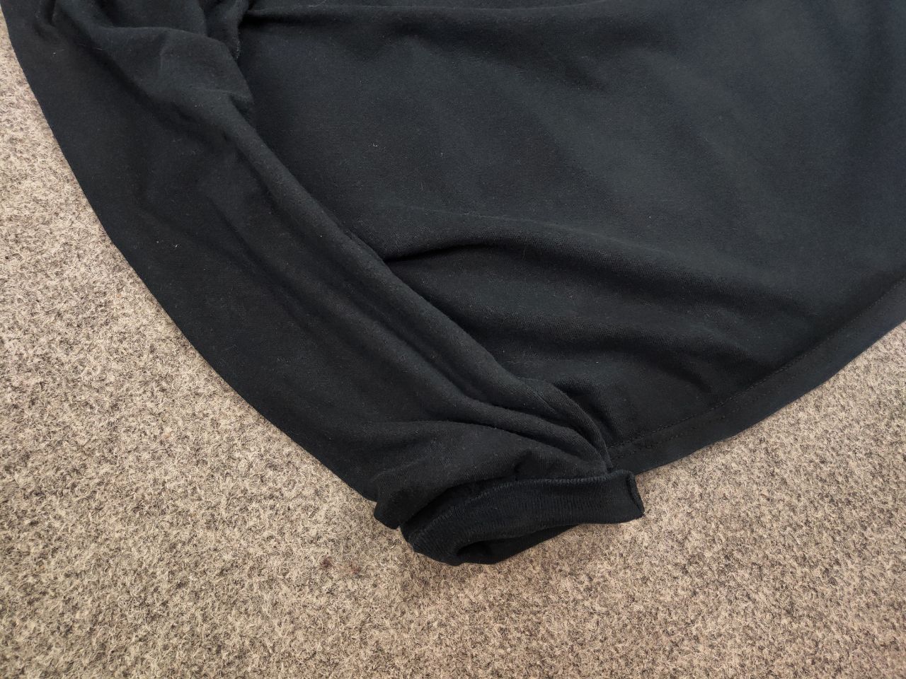 Mercedes-Benz Vintage 90's Mercedes Benz Logo Long Sleeve Faded Black Size US M / EU 48-50 / 2 - 6 Thumbnail