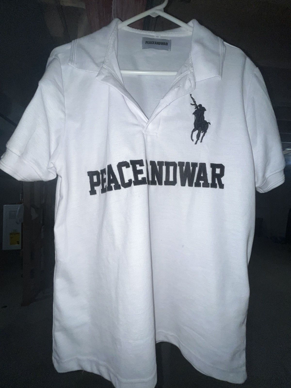 Japanese Brand PEACEANDWAR polo Size US M / EU 48-50 / 2 - 1 Thumbnail