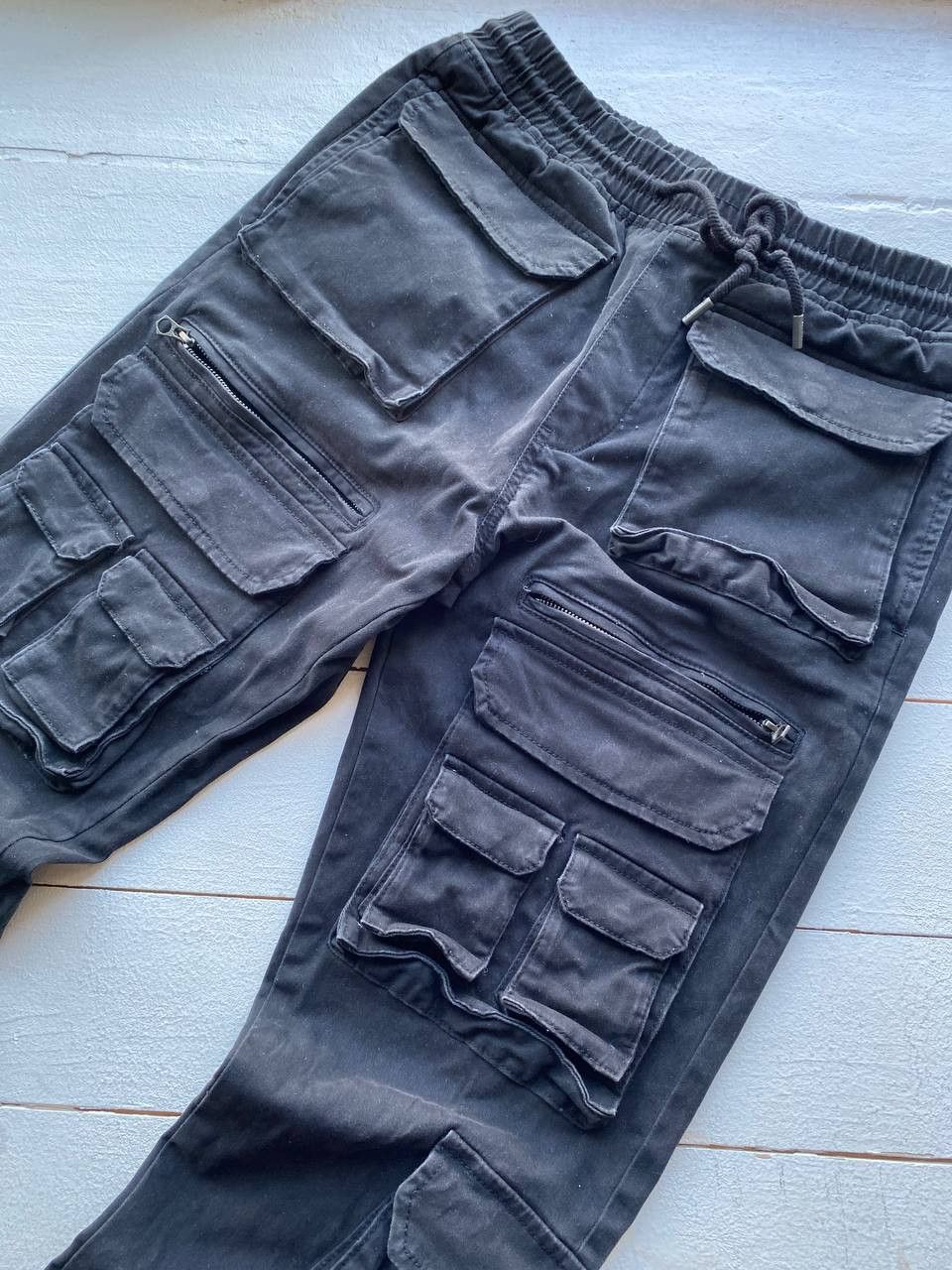 If Six Was Nine × Japanese Brand 90s Japanese Multipocket Gothic Y2k Bondage Mens Pants RARE Size US 32 / EU 48 - 4 Thumbnail