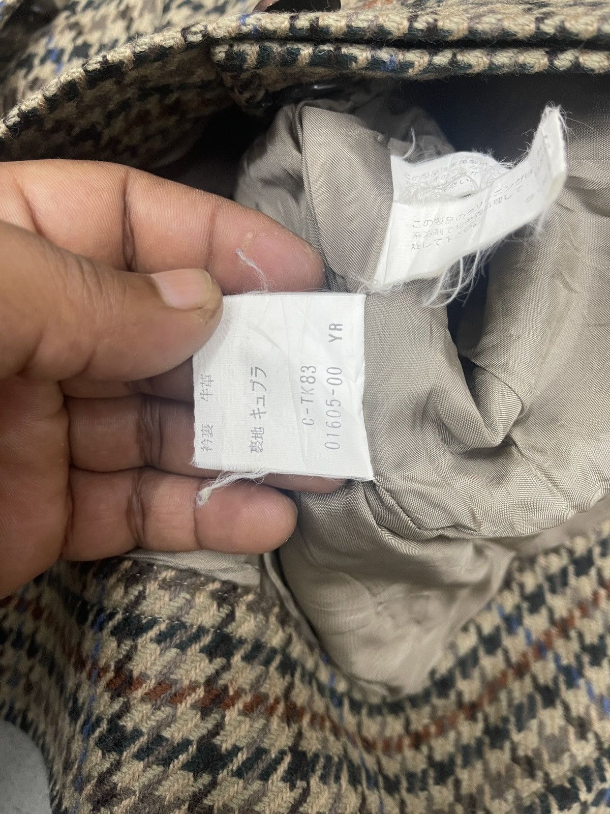 Burberry Prorsum × Vintage VTG BURBERRY WOOL BOMBER JACKET Size US M / EU 48-50 / 2 - 10 Thumbnail