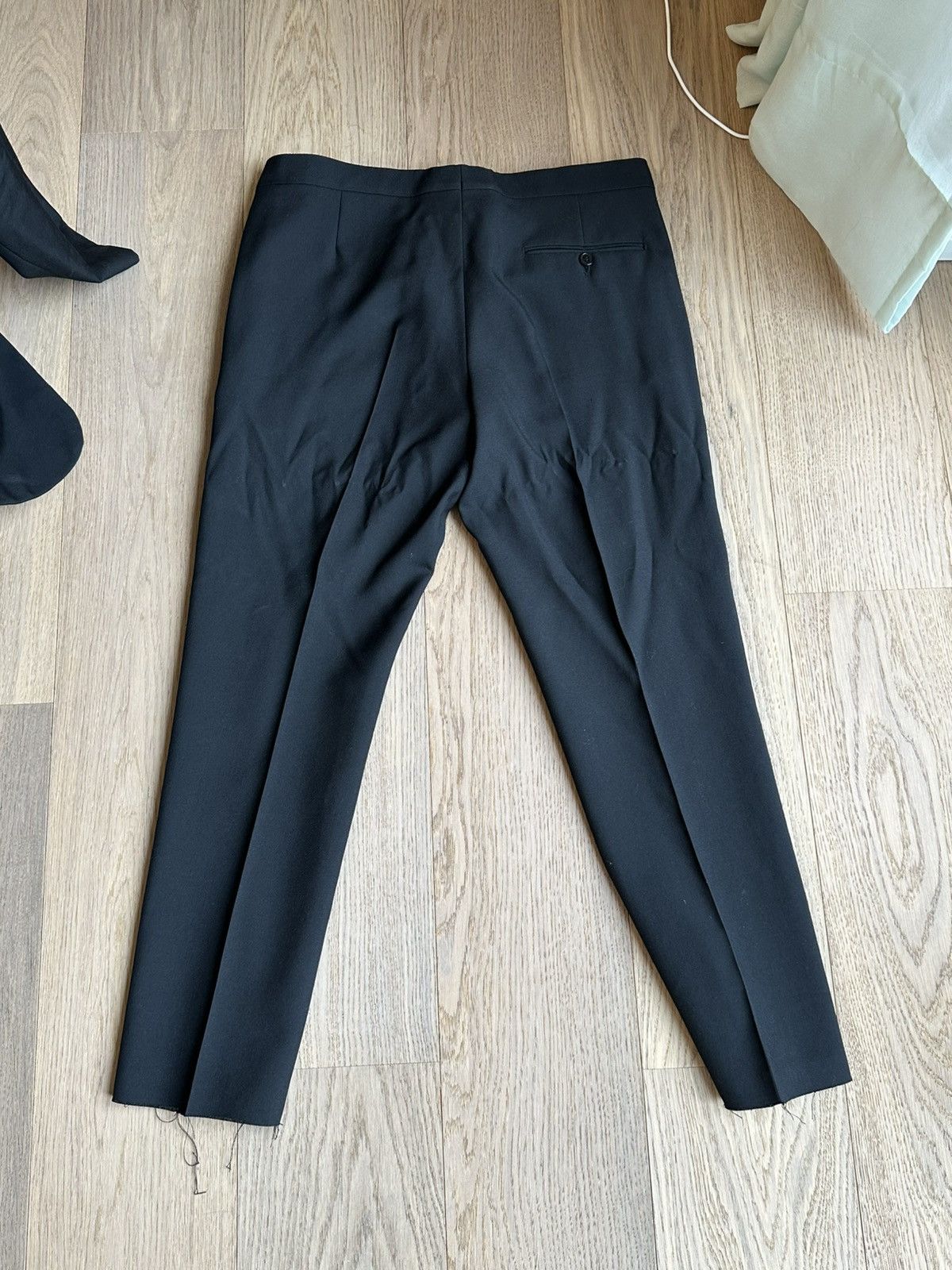 Saint Laurent Paris Saint Laurent tuxedo suit pant Size 50R - 8 Thumbnail