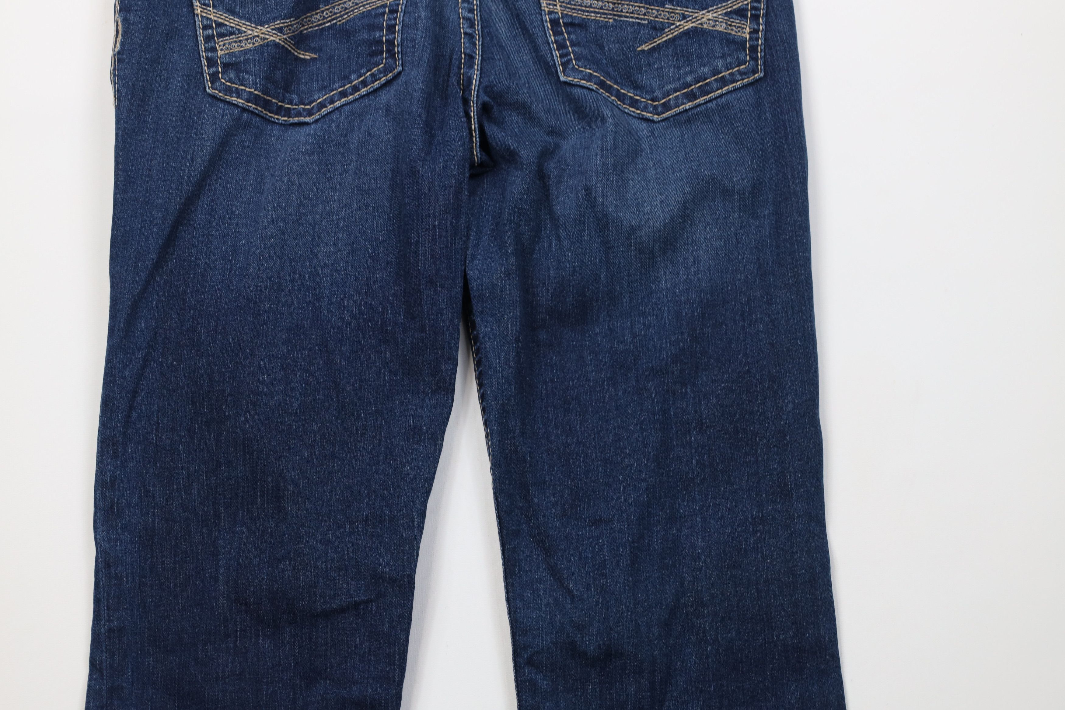 Vintage Buckle BKE Denim Stitch Payton Stretch Bootcut Denim Jeans Size 28" / US 6 / IT 42 - 11 Thumbnail