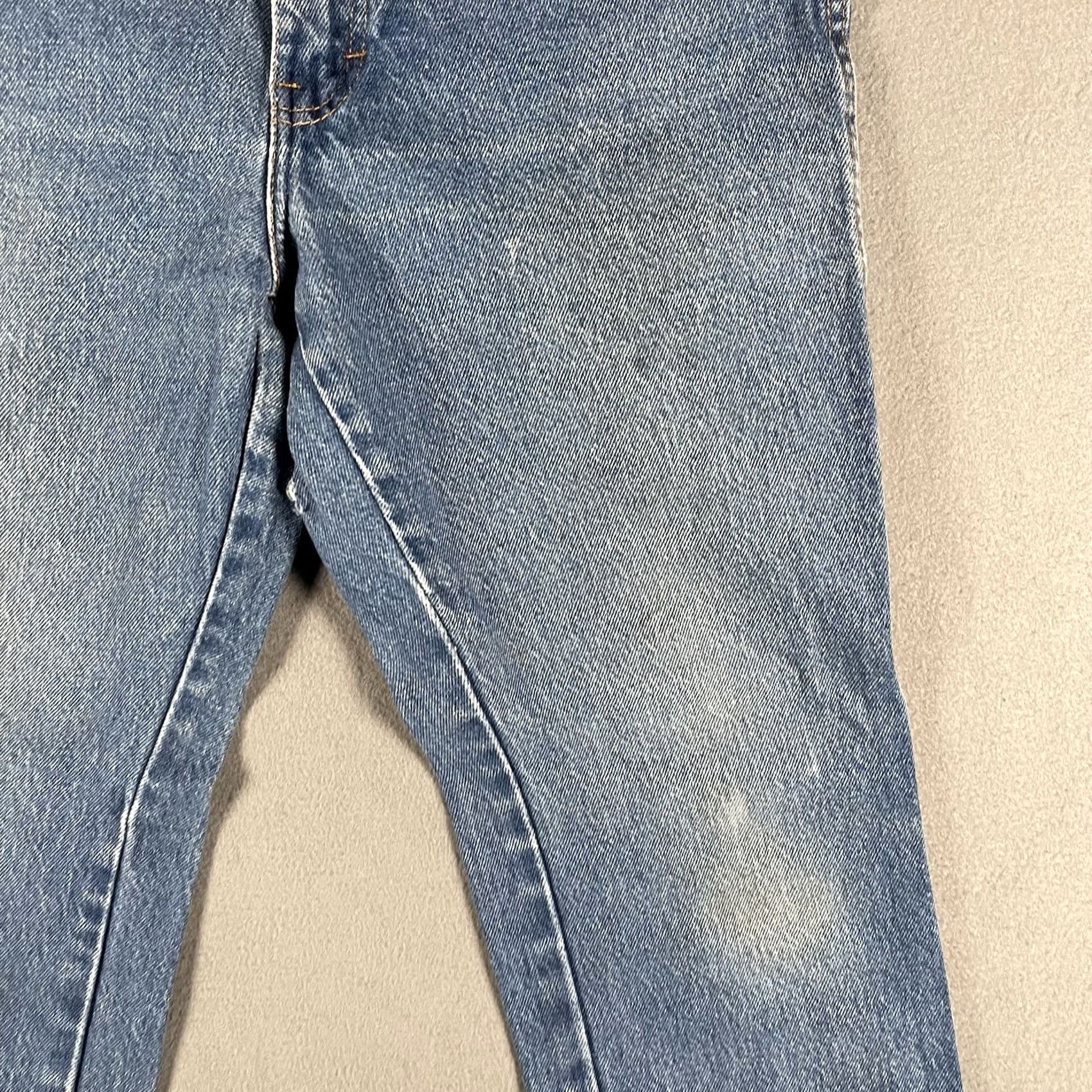 Levi's VINTAGE Dickies Jeans Men's 33x30 Light Wash Straight Leg Distressed Skater Jeans Blue Men’s 33 White? Size US 33 - 6 Thumbnail