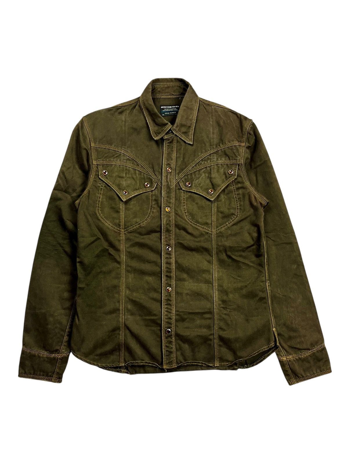 If Six Was Nine 2000s Nicole Club - Western Shirt Jacket Size US M / EU 48-50 / 2 - 3 Thumbnail