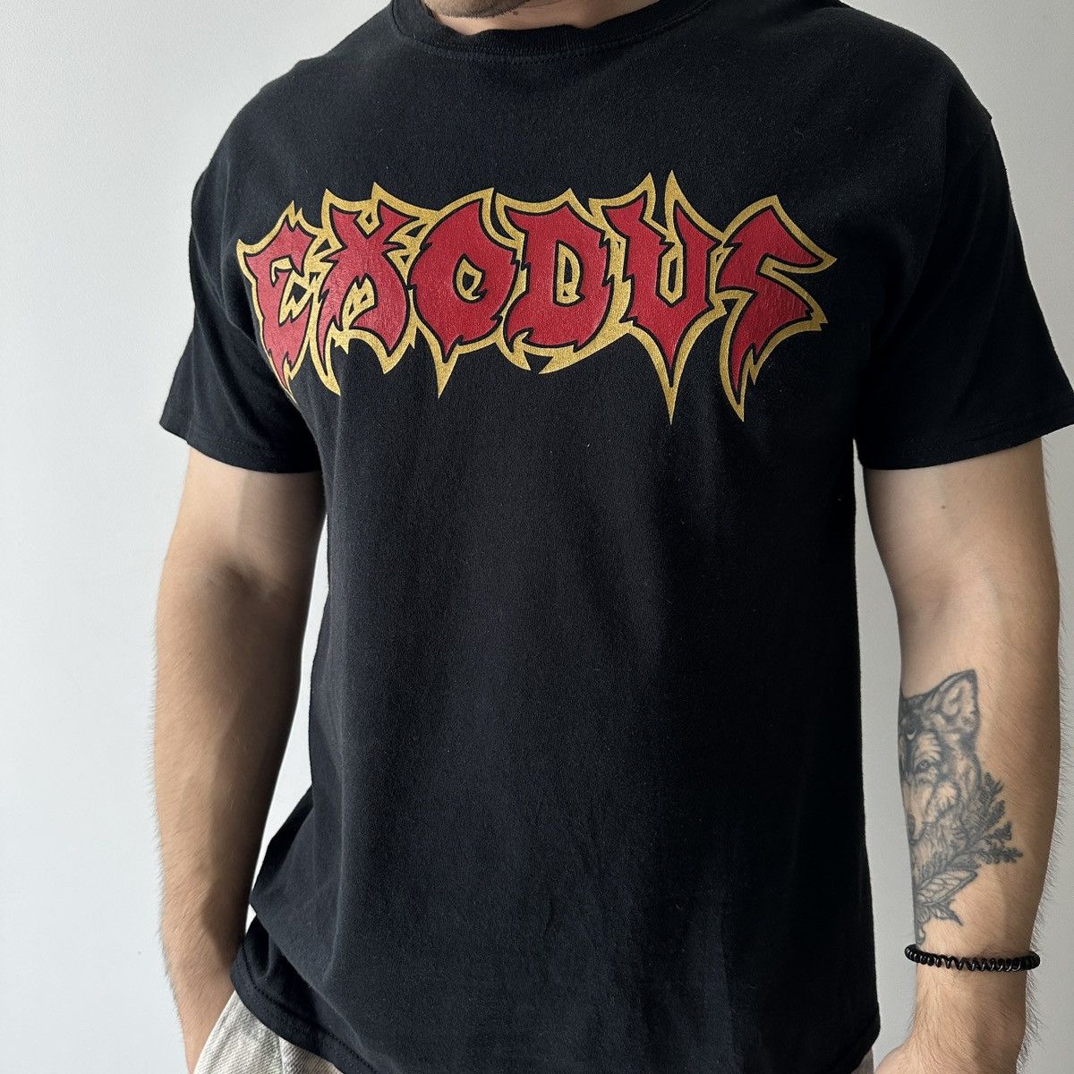 Exodus Metal Command 1979 thrash metal band tee y2k rock