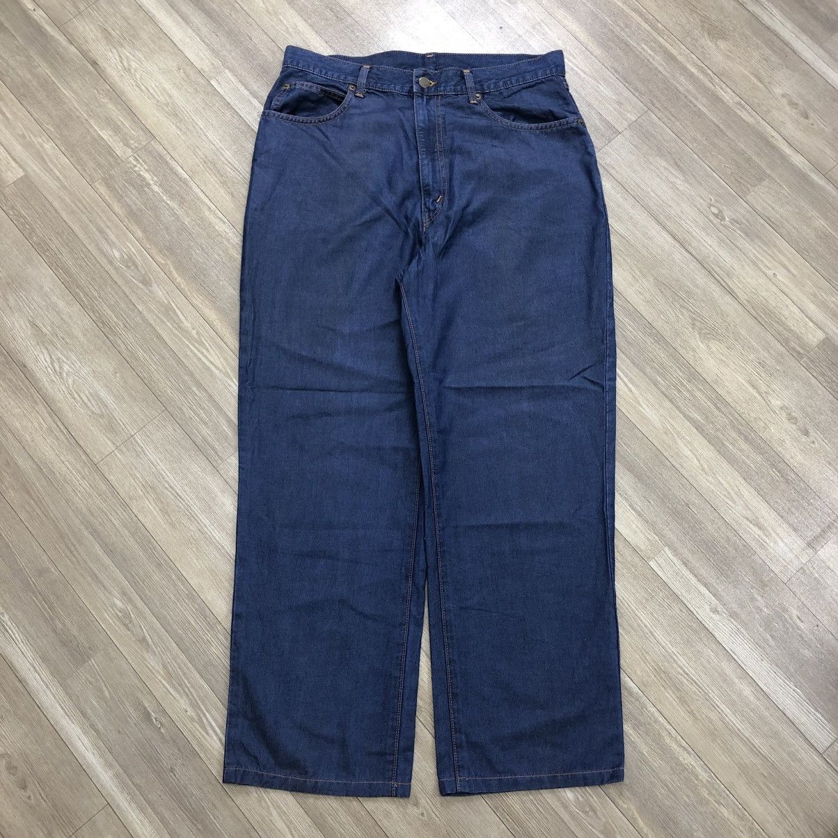 Japanese Brand × Kenzo × Vintage Vintage Kenzo Jeans Embroidered Iconic Logo Nice Pants Size US 30 / EU 46 - 14 Thumbnail