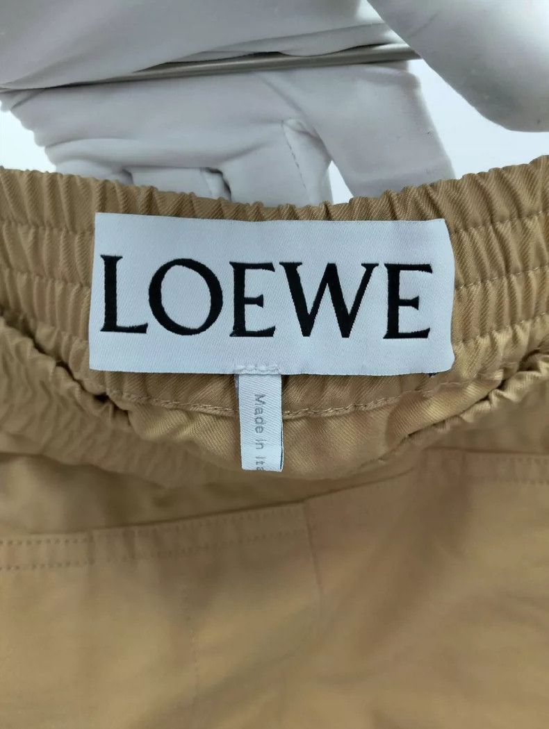 Loewe LOEWE sizeS Kaki cotton women's pants Size 28" / US 6 / IT 42 - 3 Thumbnail