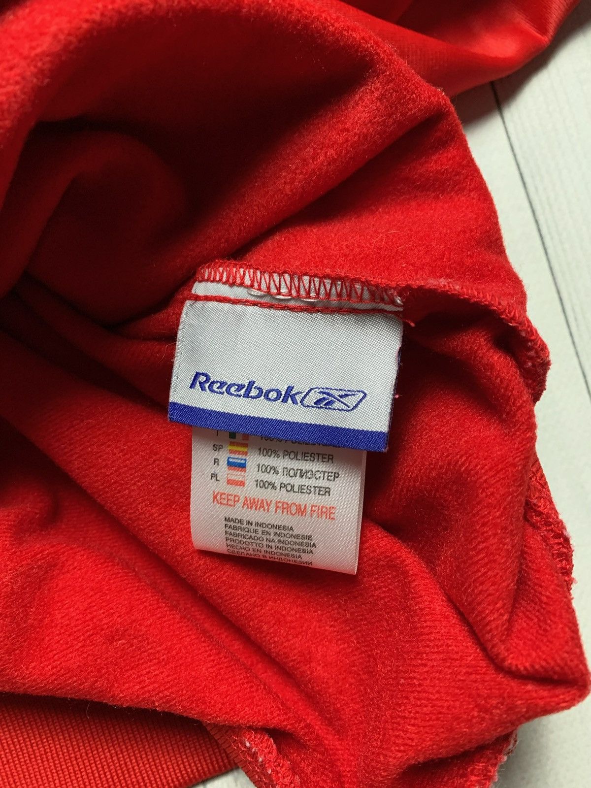 Reebok Vintage Reebok Liverpool track jacket size XL Final 2007 Size US XL / EU 56 / 4 - 5 Thumbnail