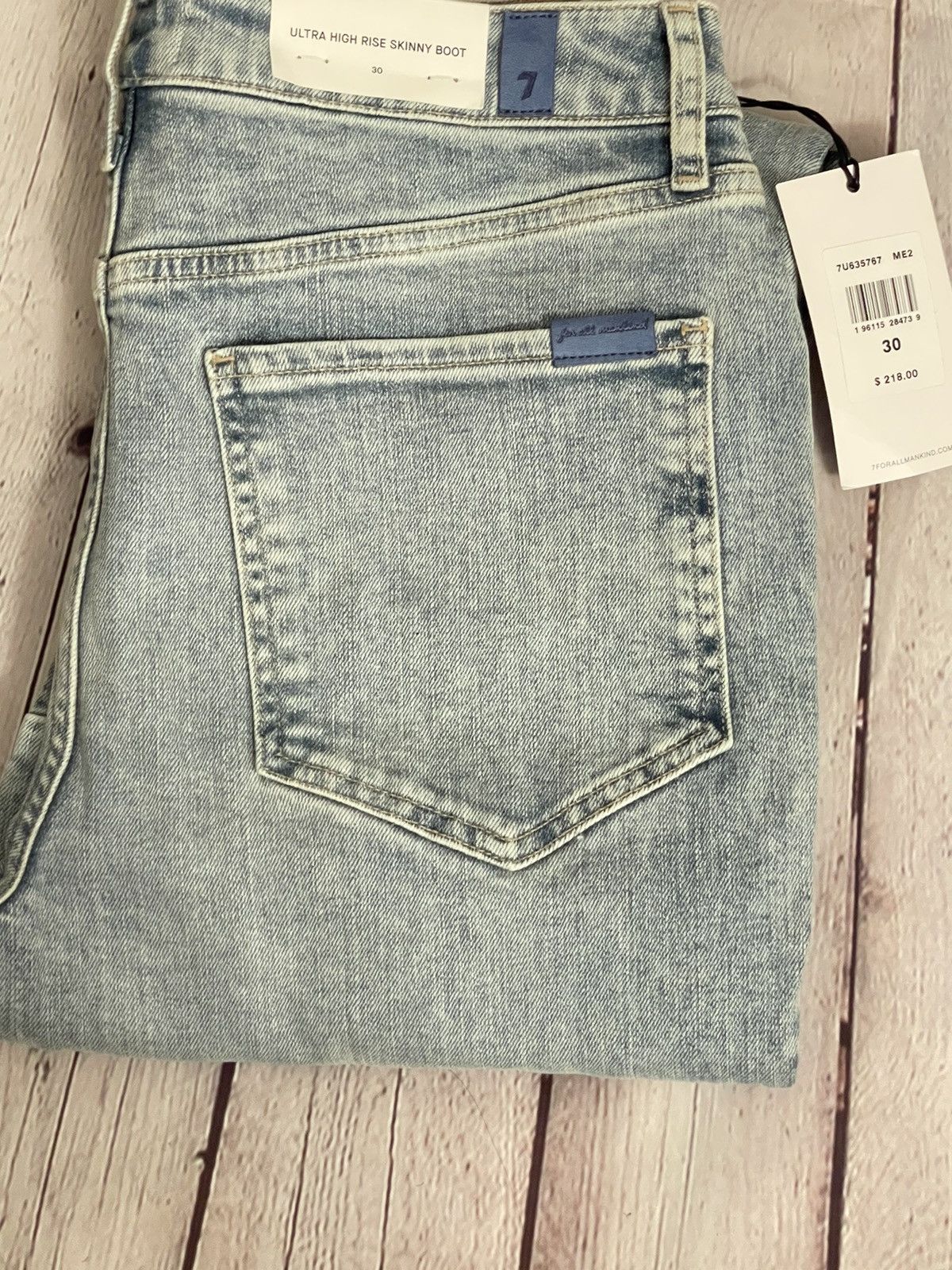 image of Seven 7 Women’S Seven Jeans in Blue, Women's (Size 30)