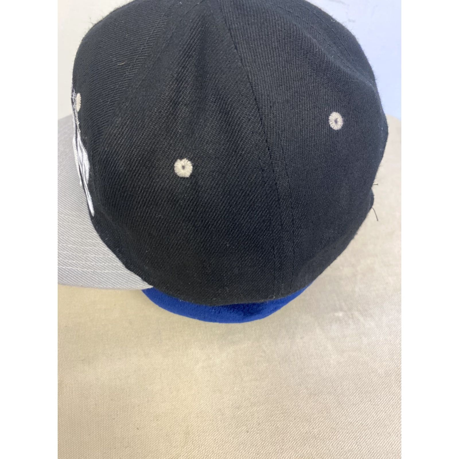 Vintage VINTAGE Los Angeles Snapback Hat Cap Baseball Cap Men One Size Black Adjustable Embroidered UV Protection Modern Size ONE SIZE - 3 Thumbnail