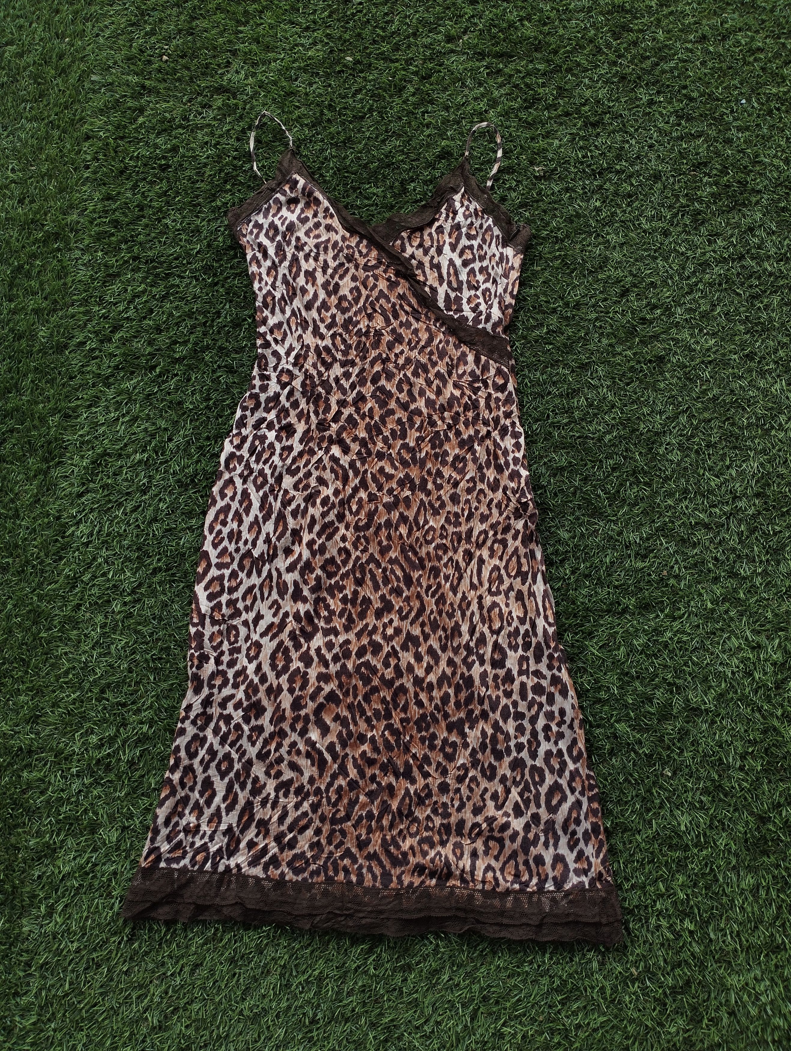 Dolce & Gabbana Dolce And Gabbana Leopard Print Viscose Dress Size XS / US 0-2 / IT 36-38 - 1 Thumbnail