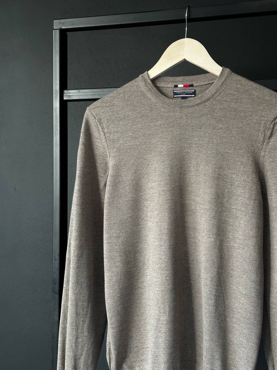 Designer × Tommy Hilfiger Tommy Hilfiger Brown Pure Wool Sweater Size US S / EU 44-46 / 1 - 3 Thumbnail