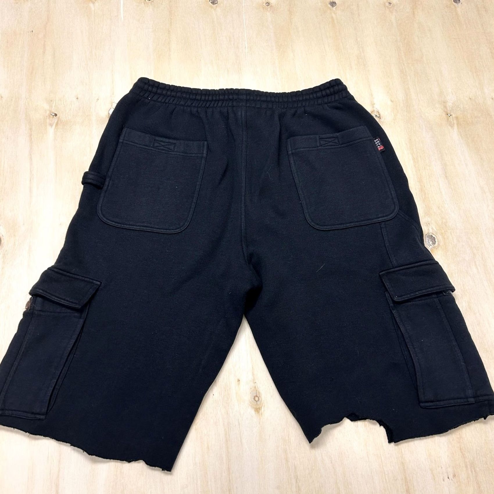 Southpole Southpole Cargo Shorts Mens XL Black Fleece Elastic Waist Drawstring Pockets Cargo Shorts Mens XL Black Fleece Elastic Waist Drawstring Pockets Size US 36 / EU 52 - 5 Thumbnail