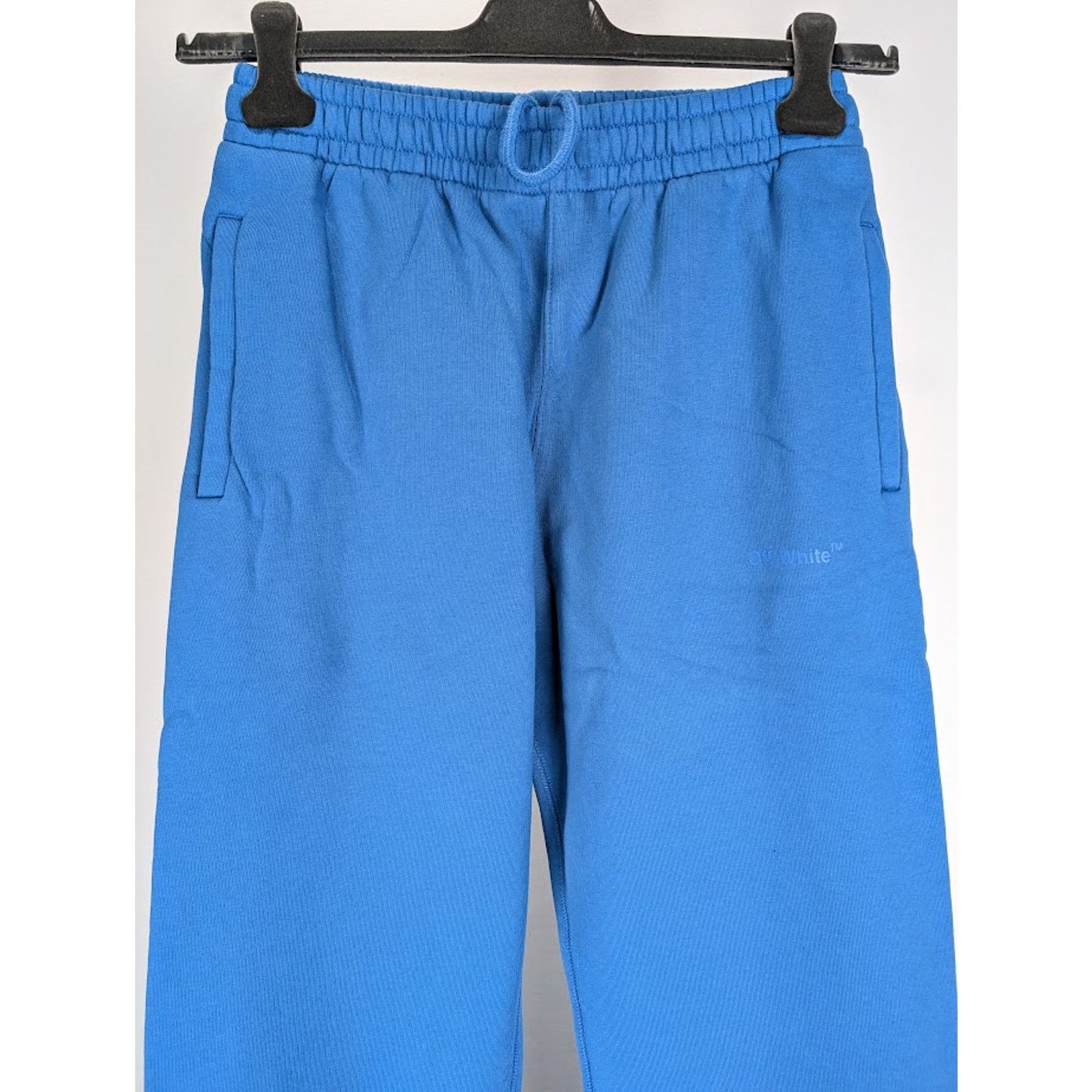 Off-White o1rshd1 Diag Tab Shorten Sweatpant & Jogger in Peacock Size US 30 / EU 46 - 3 Thumbnail