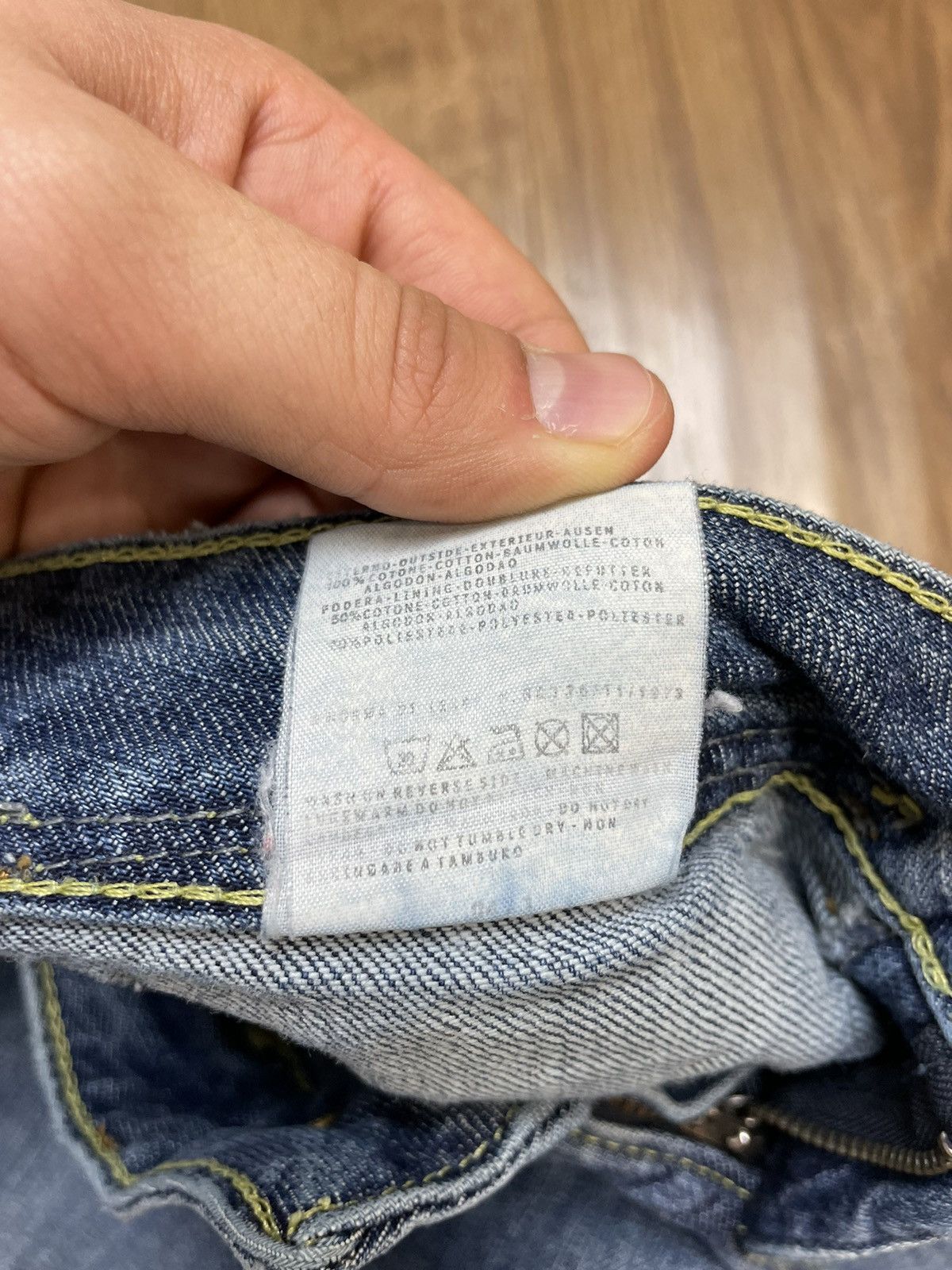 Dolce & Gabbana × Vintage Vintage Dolce&Gabbana Y2K Style Blue Stonewashed Denim Jeans Size US 29 - 17 Thumbnail