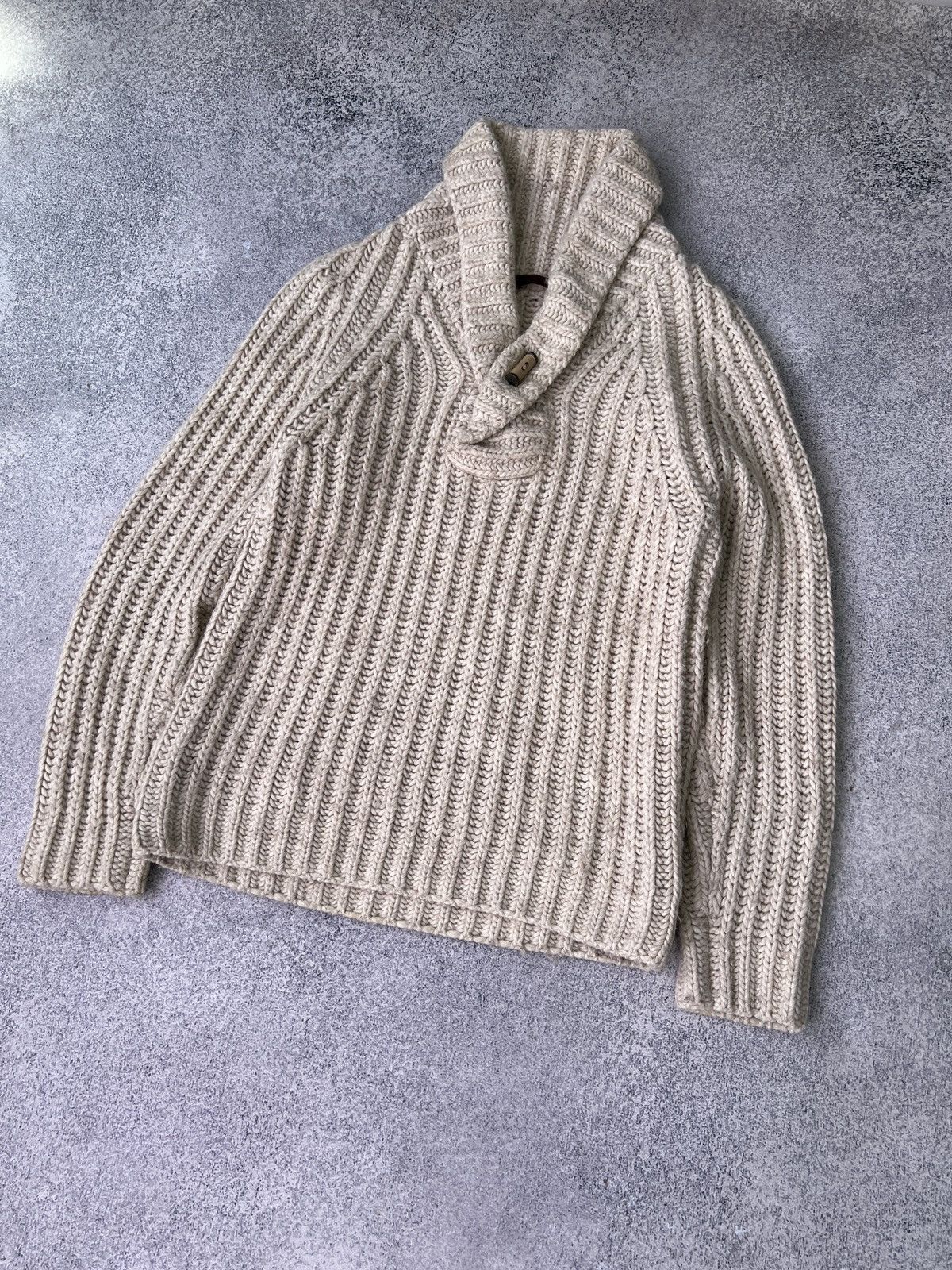 Bally × Vintage Vintage Bally Wool Beige Sweater Size US S / EU 44-46 / 1 - 3 Thumbnail