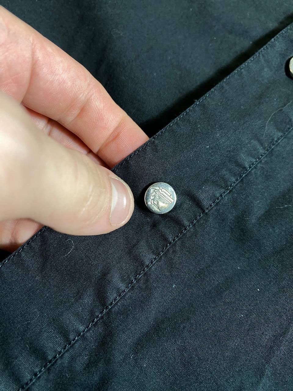 Versace Vintage Y2K shirt Versace black luxury big logo streetwear Size US M / EU 48-50 / 2 - 13 Thumbnail