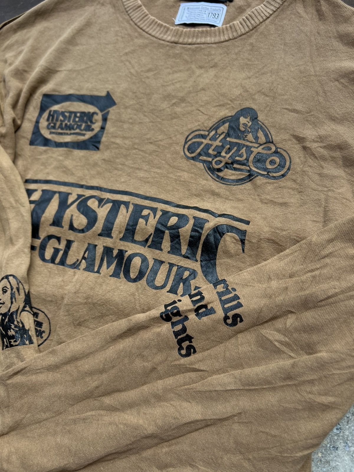 Hysteric Glamour HYSTERIC GLAMOUR RARE ARCHIVE SWEATER Y2K JAPAN Size US M / EU 48-50 / 2 - 4 Thumbnail