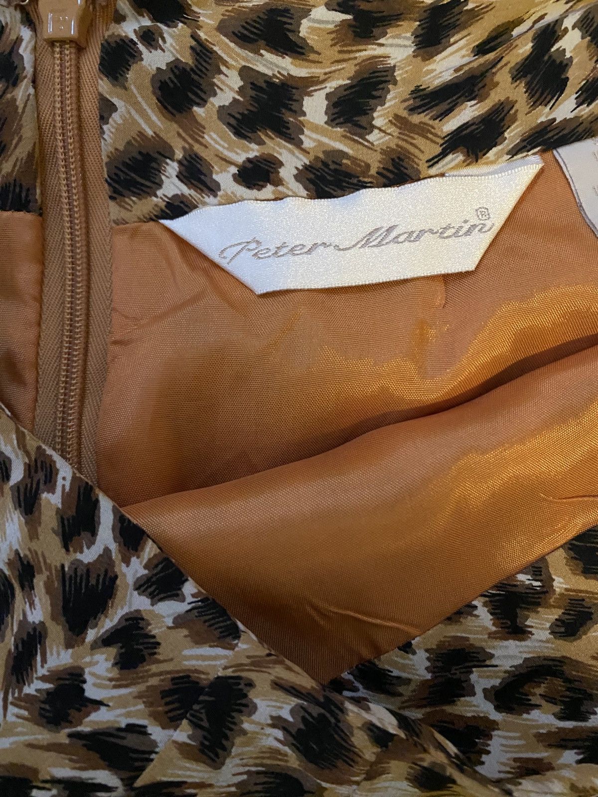 Other Vintage cheetah print Peter Martin skirt Size 30" / US 8 / IT 44 - 1 Thumbnail