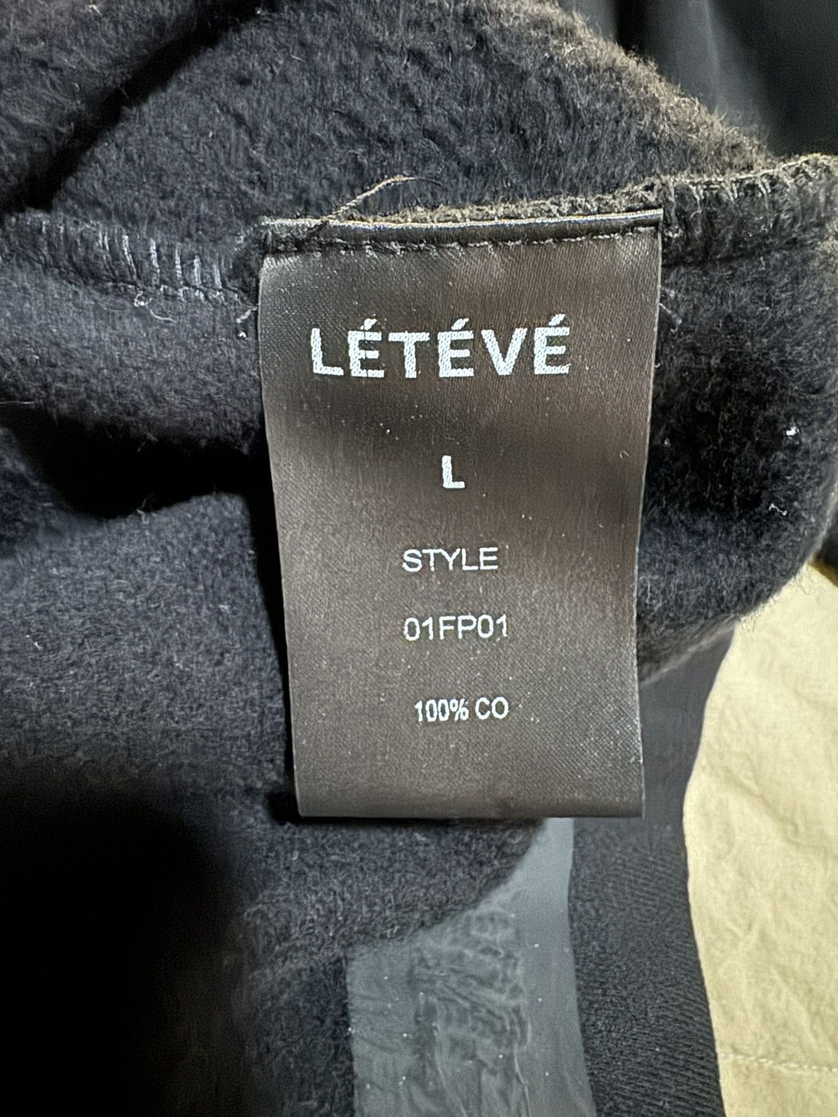 Other RARE LÉTÉVÉ Slightly Cropped Sweatshirt Size US L / EU 52-54 / 3 - 6 Thumbnail