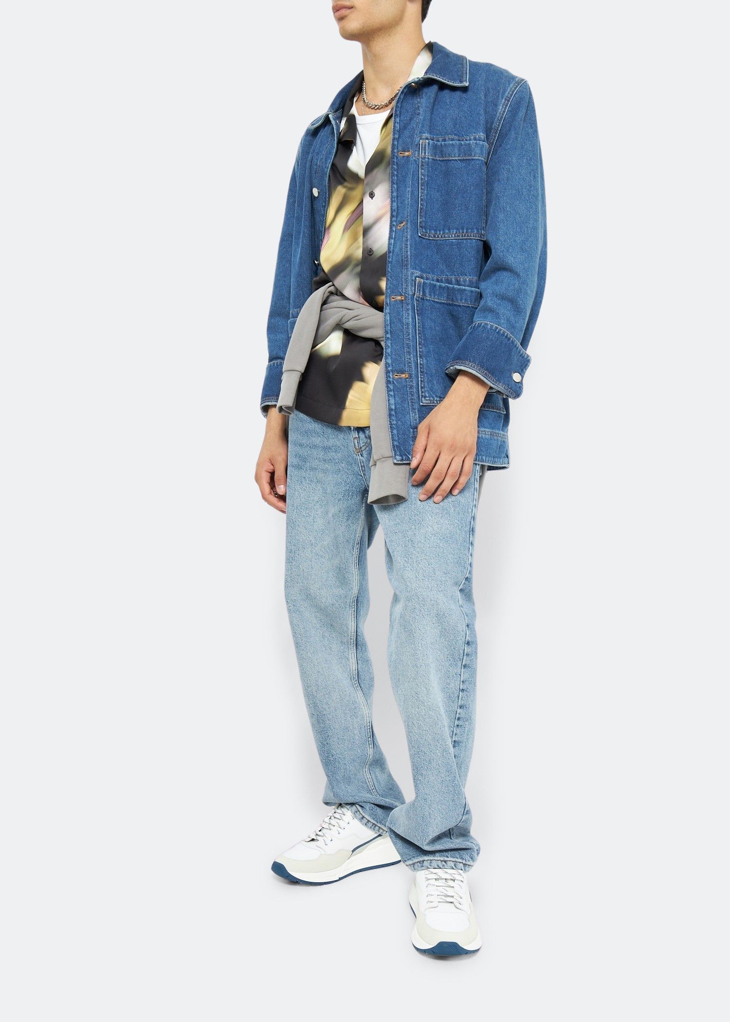 o1s1rm0924 Gancini Low-Top Sneakers in Multicolor