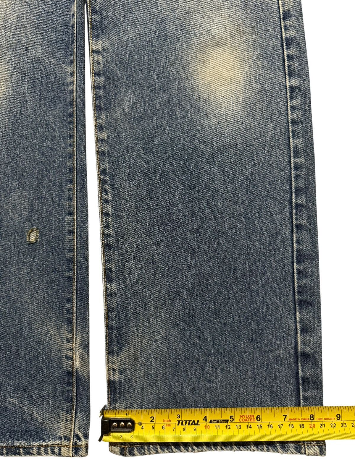 Undercover Vintage Y2K Japanese Brand Blue Faded Wash Straight Loose Size US 29 - 12 Thumbnail