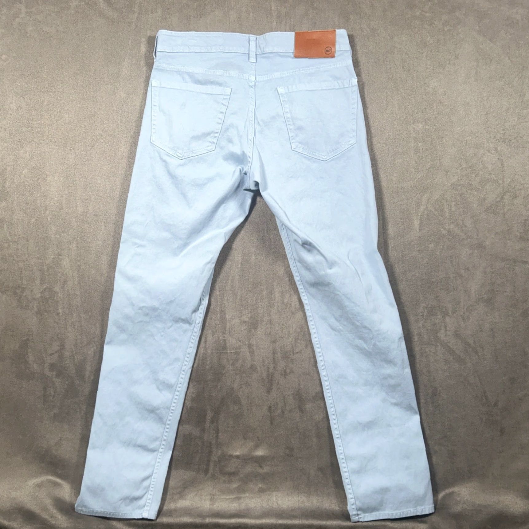 Vineyard Vines Vineyard Vines Pants Mens 30x30 Khaki Stretch 5-Pocket Twill Light Blue Size US 30 / EU 46 - 7 Thumbnail