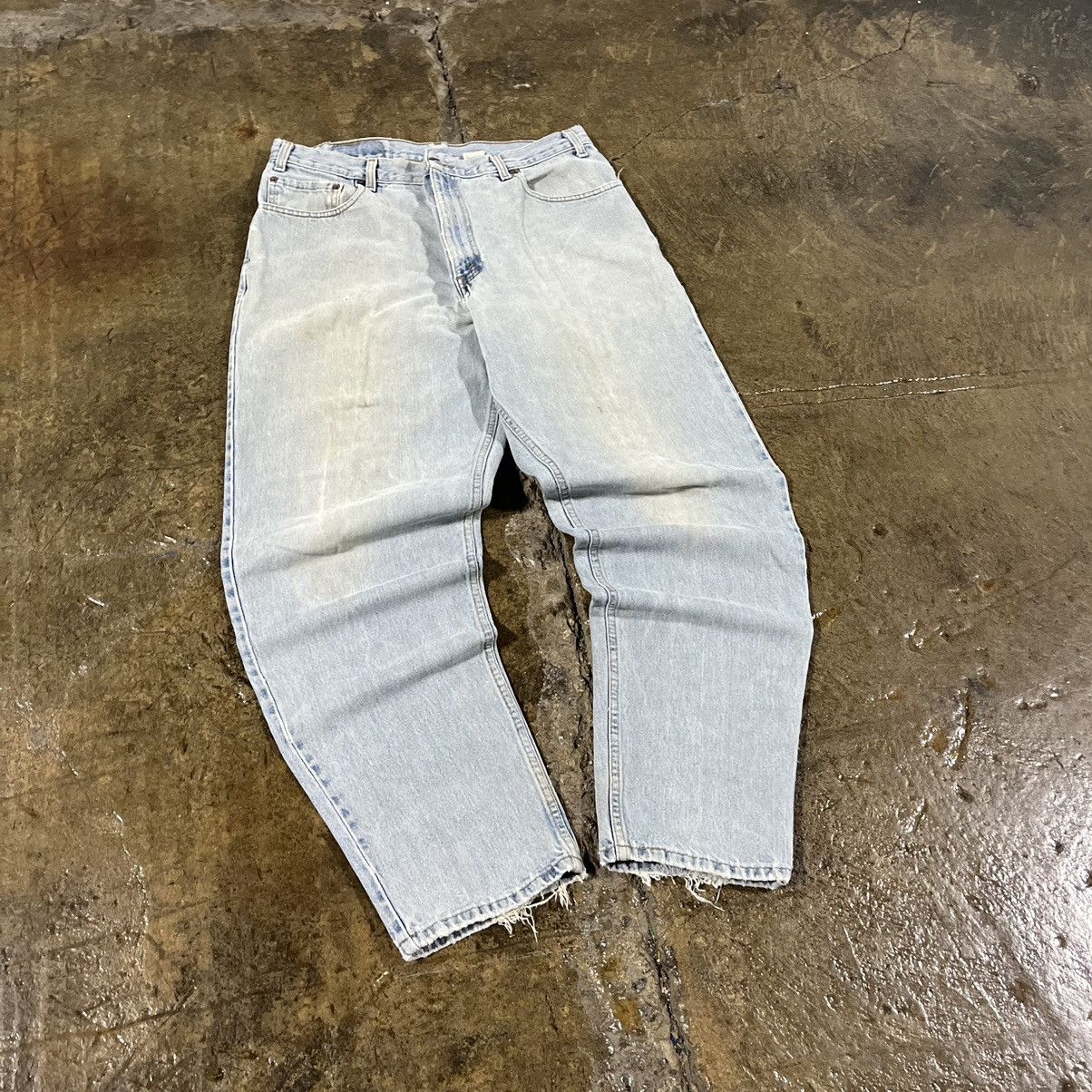 Levi's × Vintage Crazy Vintage 90s Levi's 560 Faded Baggy Loose Fit Jeans Size US 36 / EU 52 - 10 Thumbnail