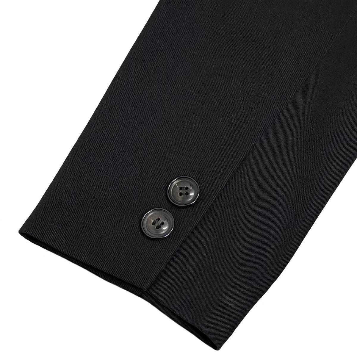 Yohji Yamamoto Yohji Yamamoto Femme Wool Gabardine Cropped Tailored Jacket Size S / US 4 / IT 40 - 10 Thumbnail
