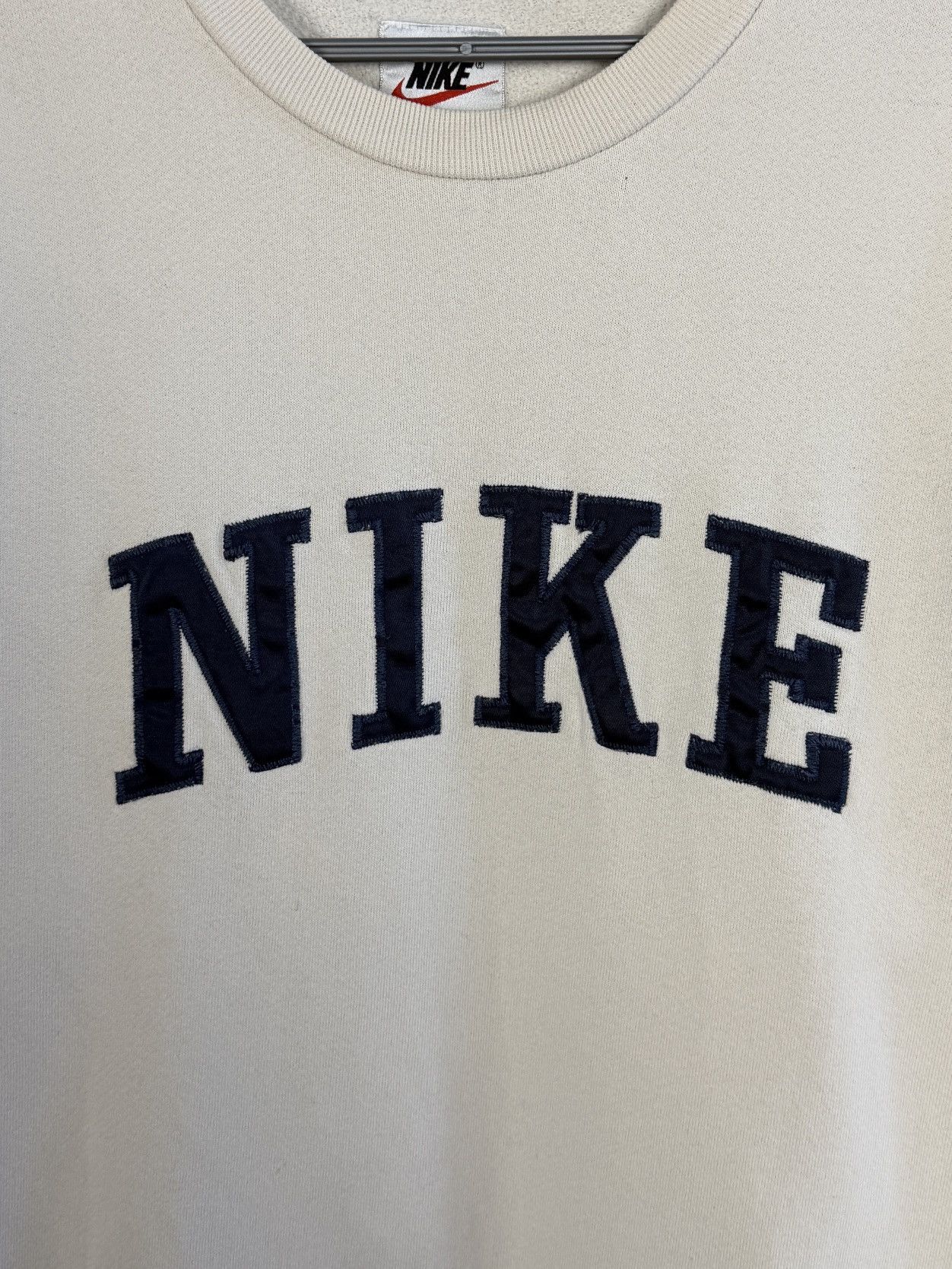 Nike Nike Vintage 90s Crewneck Sweatshirt Big Logo Pullover Sz M Size US M / EU 48-50 / 2 - 6 Thumbnail