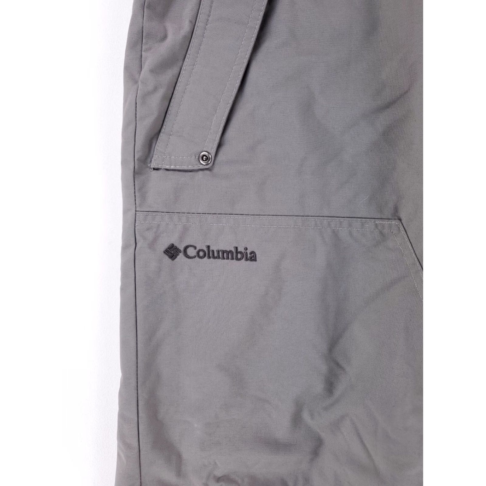 Vintage Columbia Snow Pants Mens M Gray Nylon Omni-tech Snowboarding Skiing Pants Size US 31 - 2 Thumbnail