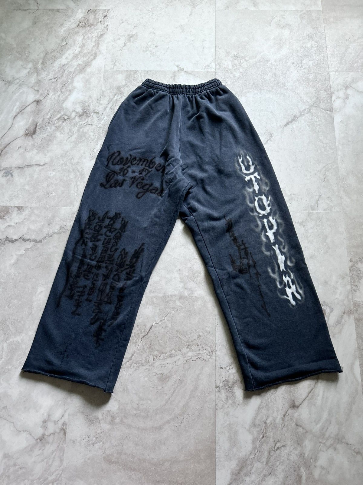 Utopian Sweat Pants Logo Travis Scott Complexcon Utopia Flame