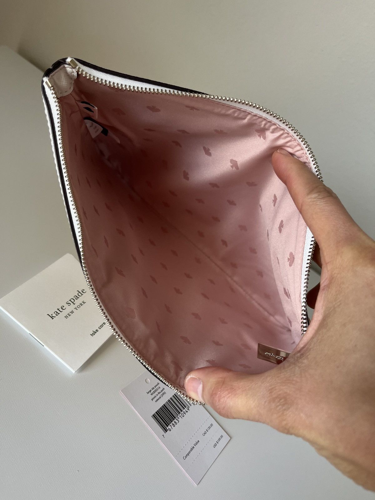 Kate Spade Kate Spade Picnic in the park large zip pouch Size ONE SIZE - 6 Thumbnail