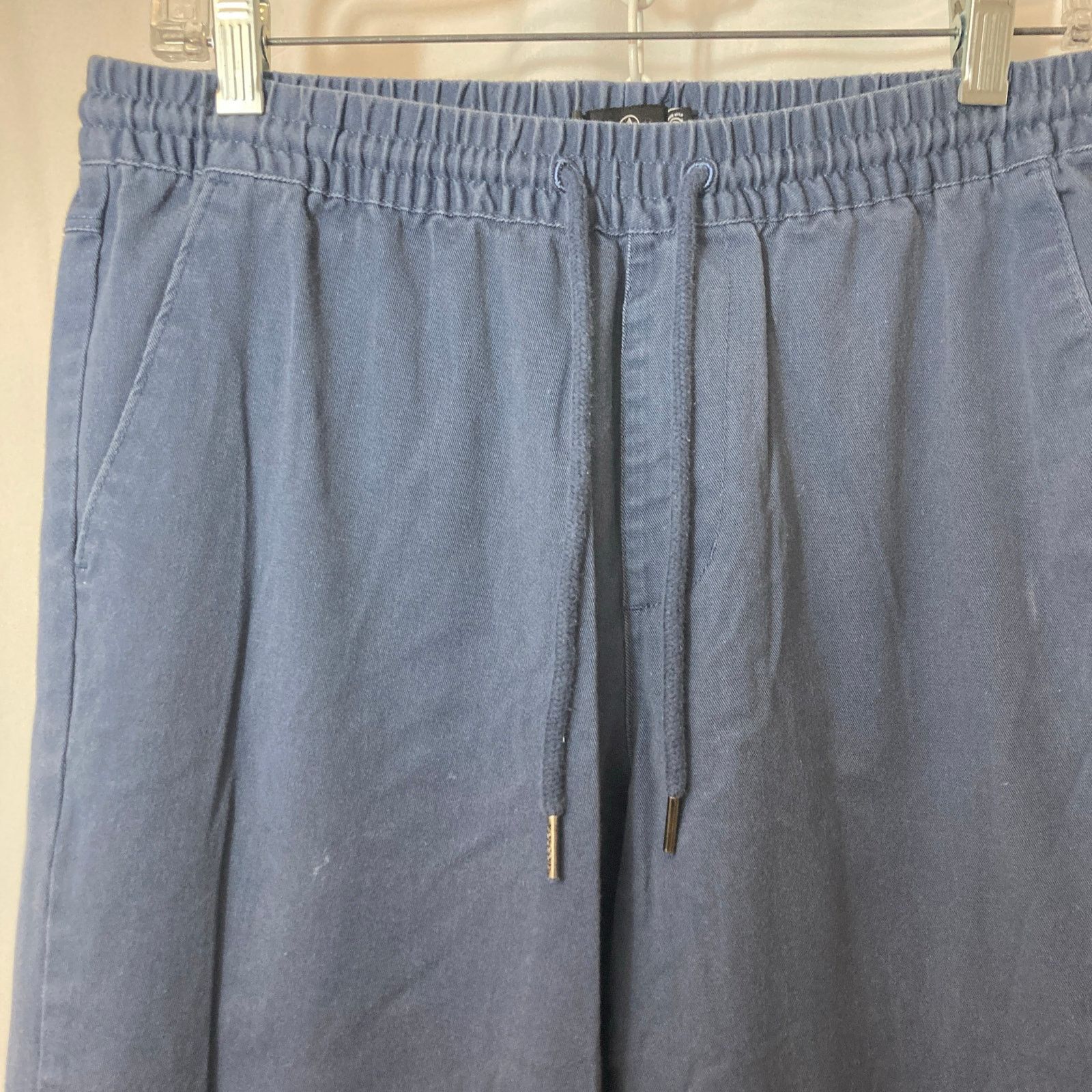 Volcom Volcom Repreve Recycled Straight Leg Drawstring Blue Pants Size 30" / US 8 / IT 44 - 2 Thumbnail
