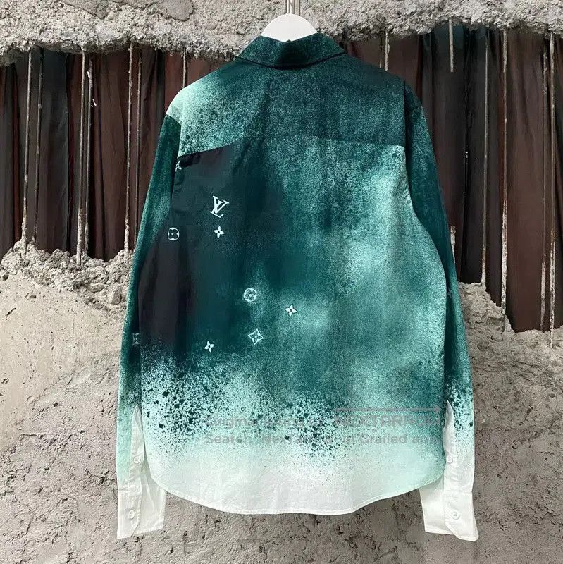 Louis Vuitton Louis Vuitton Colorful Cotton Long Sleeve Shirt . Size XS / US 0-2 / IT 36-38 - 2 Thumbnail