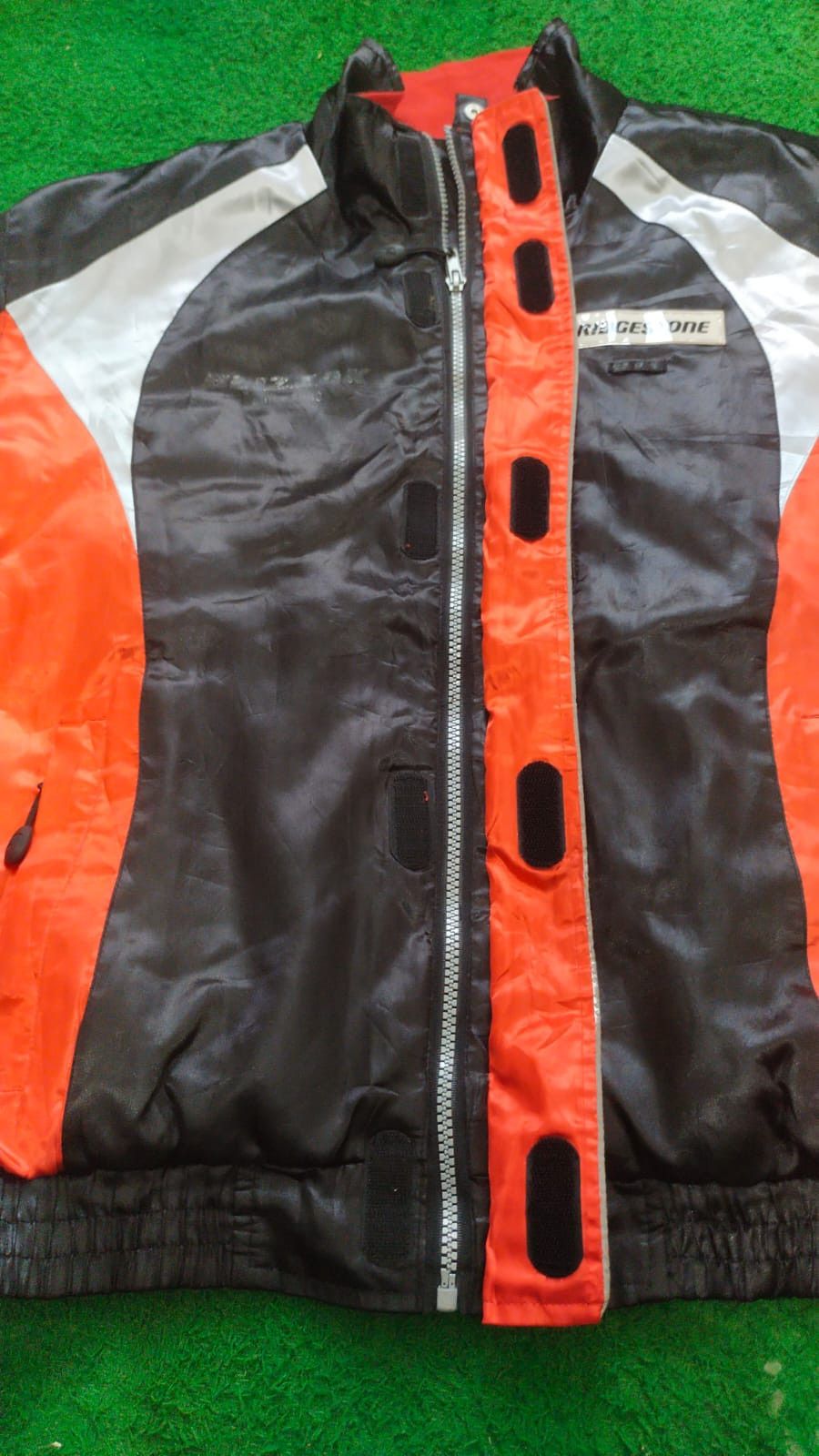 Vintage Bridgestone Blizzak VRX Jacket - 2XL Black Red White Size US XL / EU 56 / 4 - 3 Thumbnail