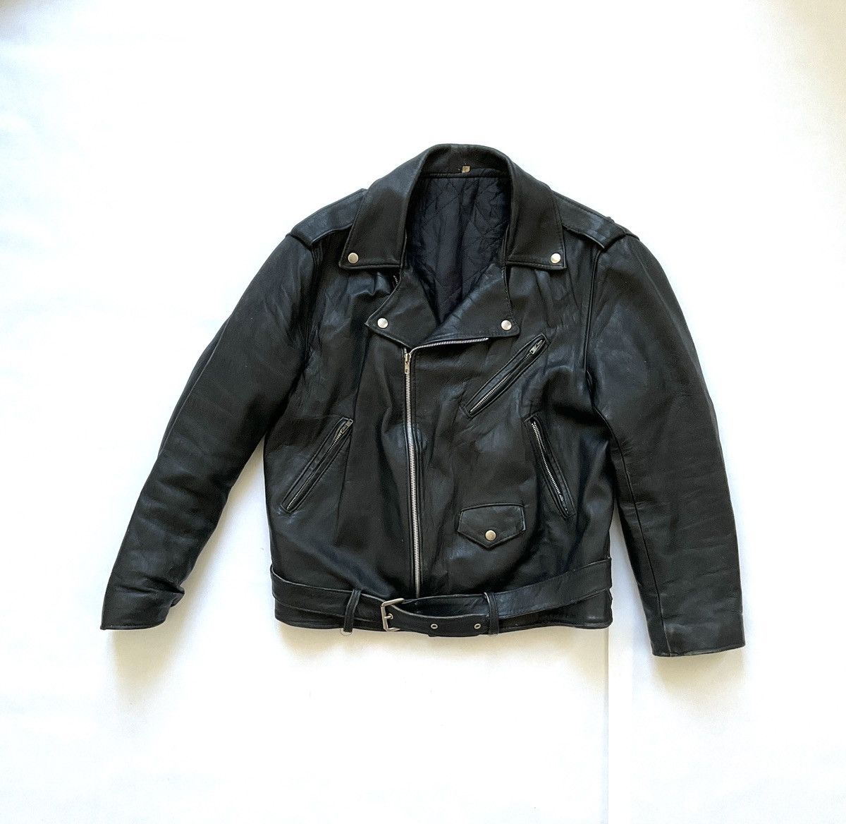 Vintage Vintage black leather Perfecto Size US L / EU 52-54 / 3 - 1 Thumbnail