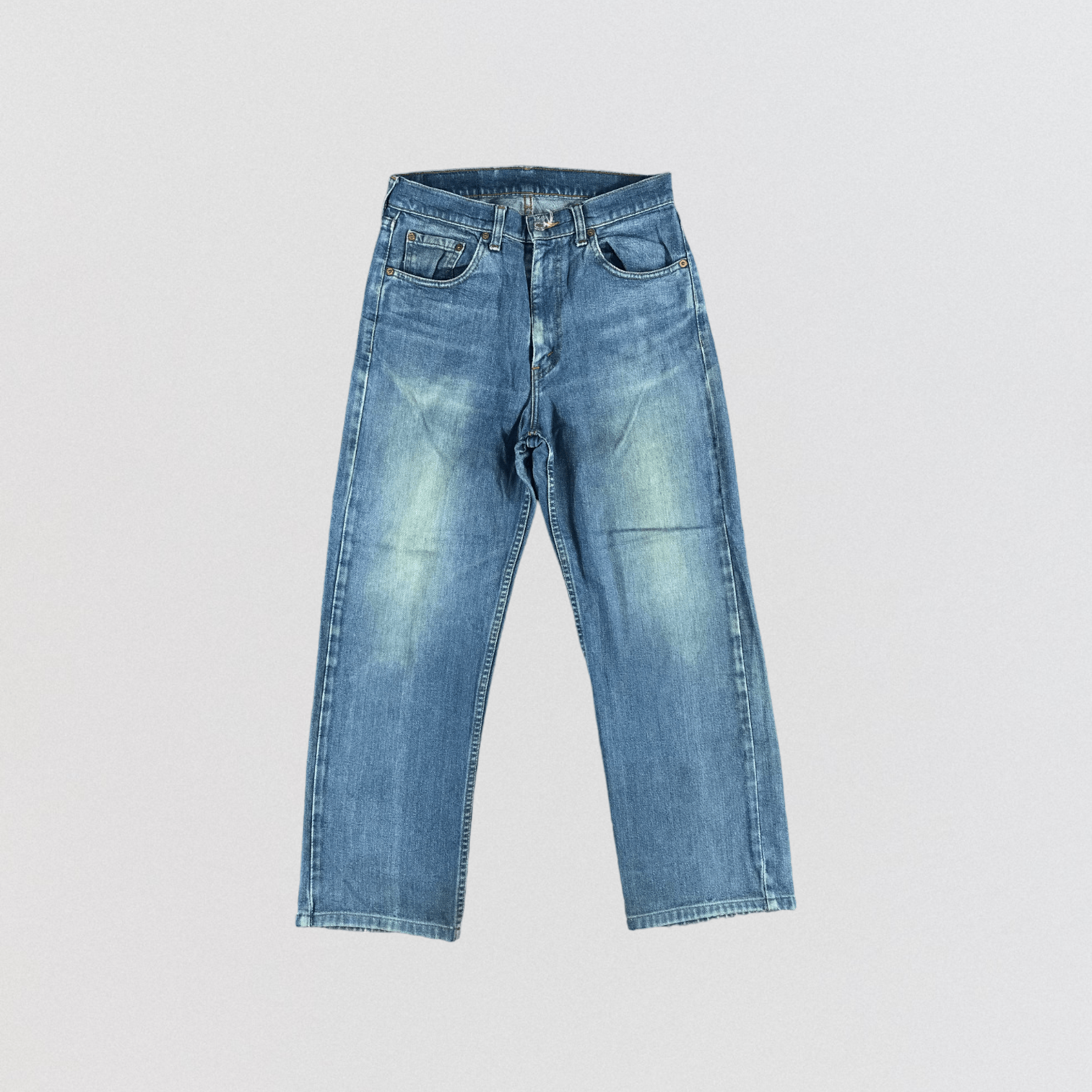image of 90's Vintage Blue Wash Levis 512 Jeans-Jm2734, Men's (Size 29)