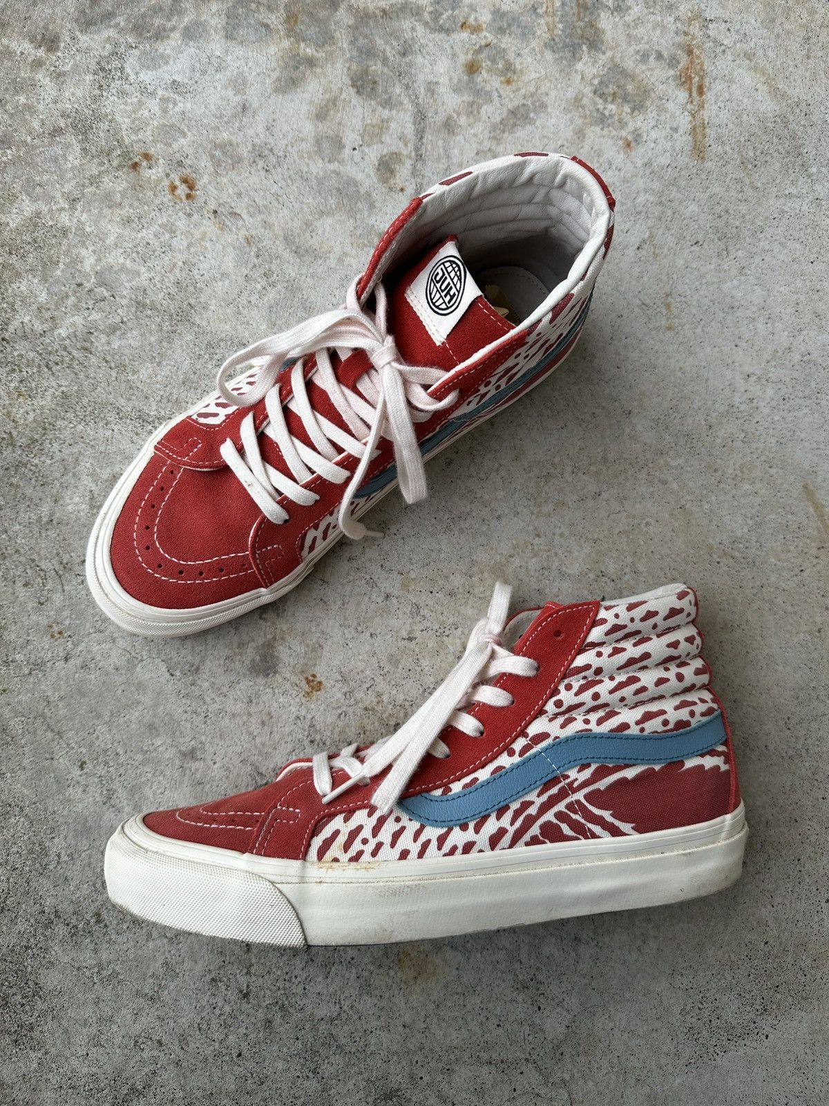 Vans Vans Vault x John Van Hamersveld Sk8 Hi vintage streetwear Size US 10 / EU 43 - 3 Thumbnail