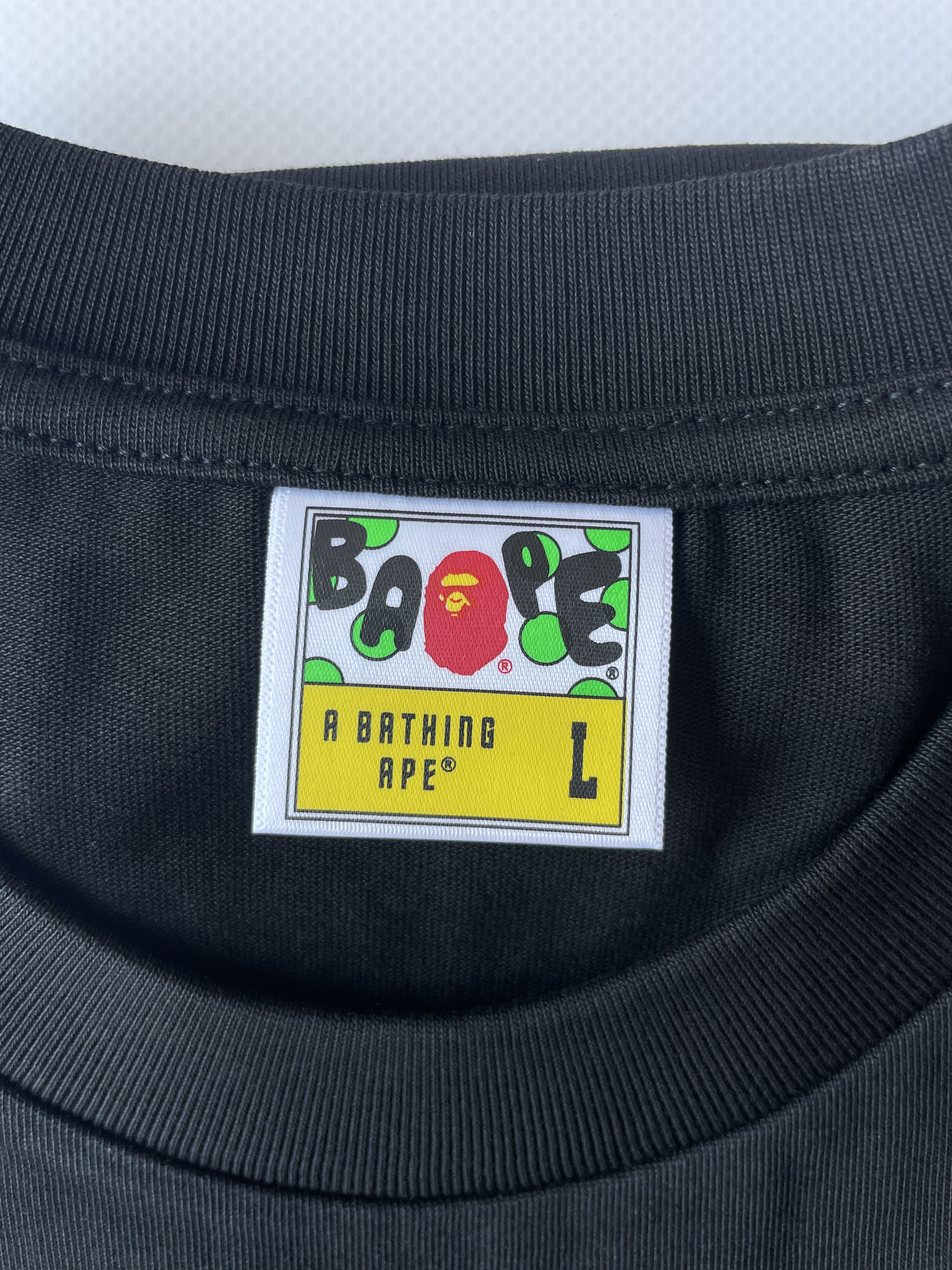 Bape BAPE SPRAY FRANKENSTEIN RELAXED FIT TEE Size US L / EU 52-54 / 3 - 9 Thumbnail